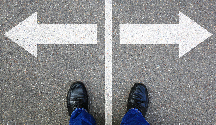 choosing between options